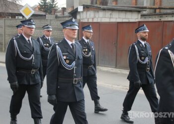 Ostatnie pożegnanie burmistrza Koźmina Wlkp. śp. Macieja Bratborskiego