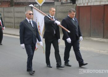 Ostatnie pożegnanie burmistrza Koźmina Wlkp. śp. Macieja Bratborskiego