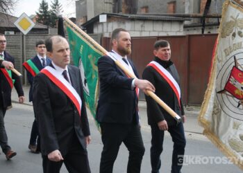 Ostatnie pożegnanie burmistrza Koźmina Wlkp. śp. Macieja Bratborskiego