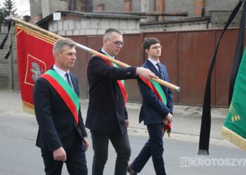 Ostatnie pożegnanie burmistrza Koźmina Wlkp. śp. Macieja Bratborskiego