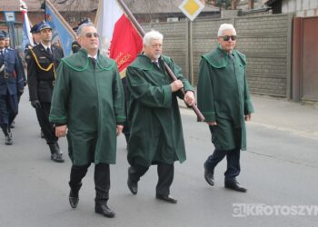 Ostatnie pożegnanie burmistrza Koźmina Wlkp. śp. Macieja Bratborskiego