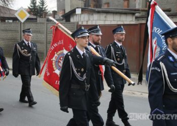 Ostatnie pożegnanie burmistrza Koźmina Wlkp. śp. Macieja Bratborskiego