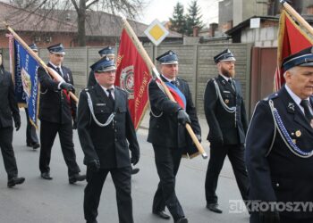 Ostatnie pożegnanie burmistrza Koźmina Wlkp. śp. Macieja Bratborskiego