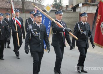 Ostatnie pożegnanie burmistrza Koźmina Wlkp. śp. Macieja Bratborskiego
