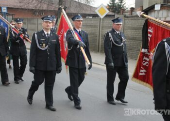 Ostatnie pożegnanie burmistrza Koźmina Wlkp. śp. Macieja Bratborskiego