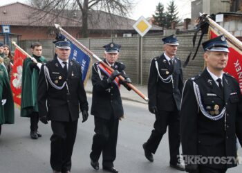 Ostatnie pożegnanie burmistrza Koźmina Wlkp. śp. Macieja Bratborskiego