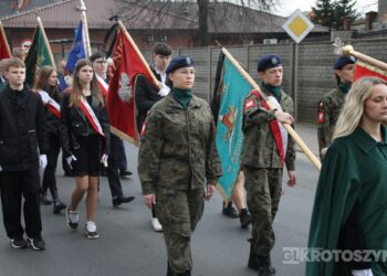 Ostatnie pożegnanie burmistrza Koźmina Wlkp. śp. Macieja Bratborskiego