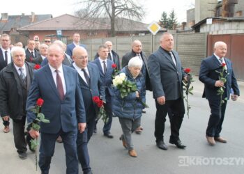 Ostatnie pożegnanie burmistrza Koźmina Wlkp. śp. Macieja Bratborskiego