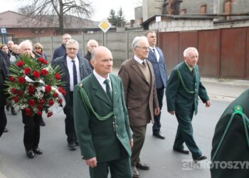 Ostatnie pożegnanie burmistrza Koźmina Wlkp. śp. Macieja Bratborskiego