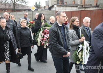 Ostatnie pożegnanie burmistrza Koźmina Wlkp. śp. Macieja Bratborskiego