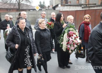 Ostatnie pożegnanie burmistrza Koźmina Wlkp. śp. Macieja Bratborskiego