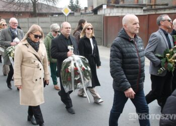 Ostatnie pożegnanie burmistrza Koźmina Wlkp. śp. Macieja Bratborskiego