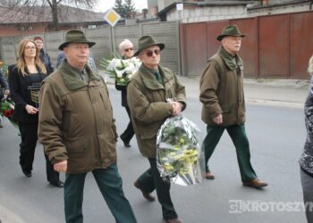 Ostatnie pożegnanie burmistrza Koźmina Wlkp. śp. Macieja Bratborskiego