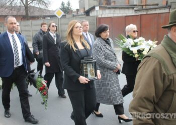 Ostatnie pożegnanie burmistrza Koźmina Wlkp. śp. Macieja Bratborskiego