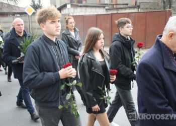 Ostatnie pożegnanie burmistrza Koźmina Wlkp. śp. Macieja Bratborskiego