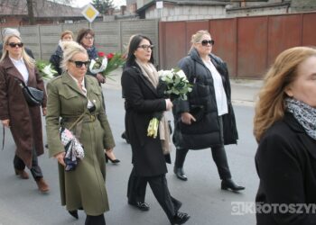 Ostatnie pożegnanie burmistrza Koźmina Wlkp. śp. Macieja Bratborskiego