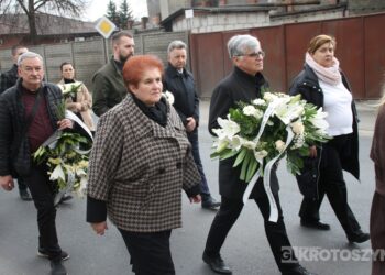 Ostatnie pożegnanie burmistrza Koźmina Wlkp. śp. Macieja Bratborskiego