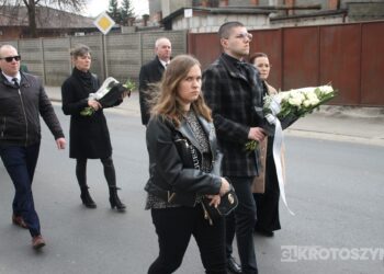 Ostatnie pożegnanie burmistrza Koźmina Wlkp. śp. Macieja Bratborskiego