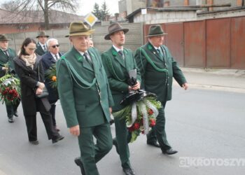 Ostatnie pożegnanie burmistrza Koźmina Wlkp. śp. Macieja Bratborskiego
