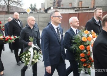 Ostatnie pożegnanie burmistrza Koźmina Wlkp. śp. Macieja Bratborskiego