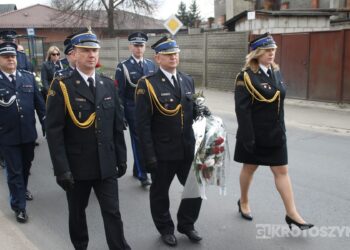 Ostatnie pożegnanie burmistrza Koźmina Wlkp. śp. Macieja Bratborskiego