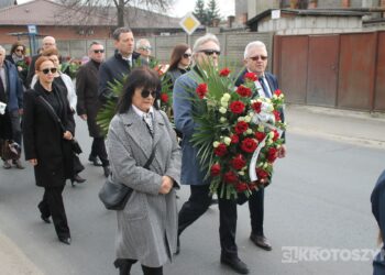 Ostatnie pożegnanie burmistrza Koźmina Wlkp. śp. Macieja Bratborskiego