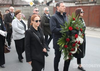Ostatnie pożegnanie burmistrza Koźmina Wlkp. śp. Macieja Bratborskiego