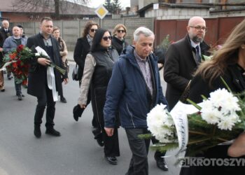 Ostatnie pożegnanie burmistrza Koźmina Wlkp. śp. Macieja Bratborskiego