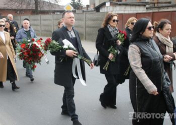 Ostatnie pożegnanie burmistrza Koźmina Wlkp. śp. Macieja Bratborskiego