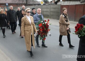 Ostatnie pożegnanie burmistrza Koźmina Wlkp. śp. Macieja Bratborskiego