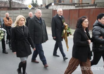 Ostatnie pożegnanie burmistrza Koźmina Wlkp. śp. Macieja Bratborskiego