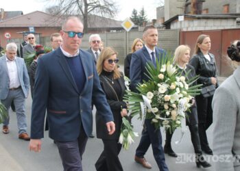 Ostatnie pożegnanie burmistrza Koźmina Wlkp. śp. Macieja Bratborskiego