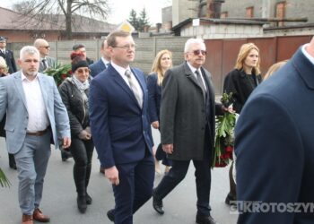 Ostatnie pożegnanie burmistrza Koźmina Wlkp. śp. Macieja Bratborskiego