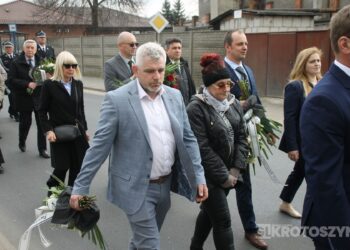 Ostatnie pożegnanie burmistrza Koźmina Wlkp. śp. Macieja Bratborskiego