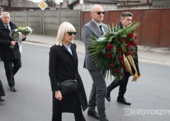 Ostatnie pożegnanie burmistrza Koźmina Wlkp. śp. Macieja Bratborskiego