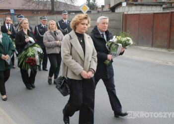 Ostatnie pożegnanie burmistrza Koźmina Wlkp. śp. Macieja Bratborskiego
