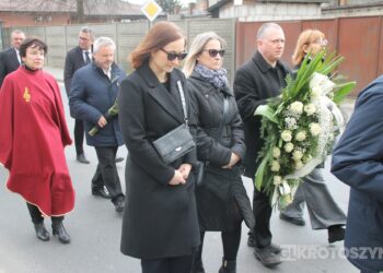 Ostatnie pożegnanie burmistrza Koźmina Wlkp. śp. Macieja Bratborskiego