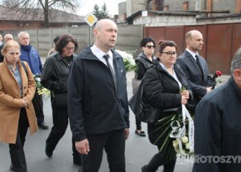 Ostatnie pożegnanie burmistrza Koźmina Wlkp. śp. Macieja Bratborskiego