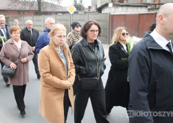 Ostatnie pożegnanie burmistrza Koźmina Wlkp. śp. Macieja Bratborskiego