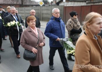 Ostatnie pożegnanie burmistrza Koźmina Wlkp. śp. Macieja Bratborskiego