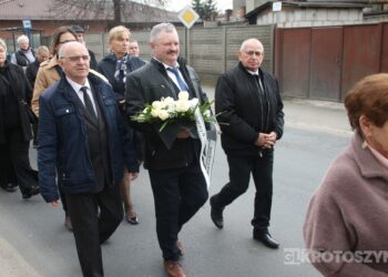 Ostatnie pożegnanie burmistrza Koźmina Wlkp. śp. Macieja Bratborskiego