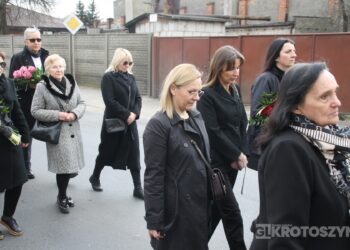 Ostatnie pożegnanie burmistrza Koźmina Wlkp. śp. Macieja Bratborskiego