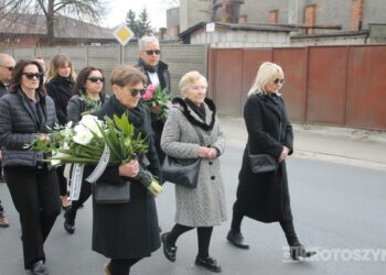 Ostatnie pożegnanie burmistrza Koźmina Wlkp. śp. Macieja Bratborskiego