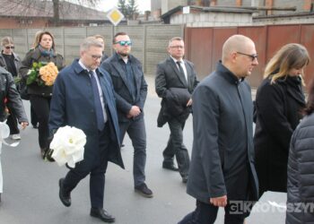Ostatnie pożegnanie burmistrza Koźmina Wlkp. śp. Macieja Bratborskiego