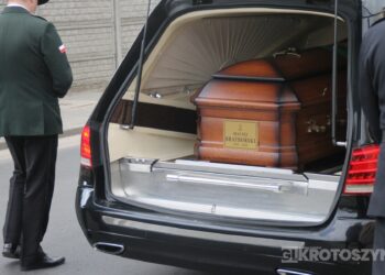 Ostatnie pożegnanie burmistrza Koźmina Wlkp. śp. Macieja Bratborskiego