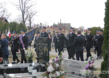 Ostatnie pożegnanie burmistrza Koźmina Wlkp. śp. Macieja Bratborskiego
