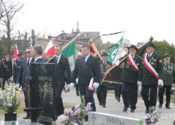 Ostatnie pożegnanie burmistrza Koźmina Wlkp. śp. Macieja Bratborskiego