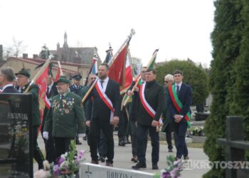 Ostatnie pożegnanie burmistrza Koźmina Wlkp. śp. Macieja Bratborskiego