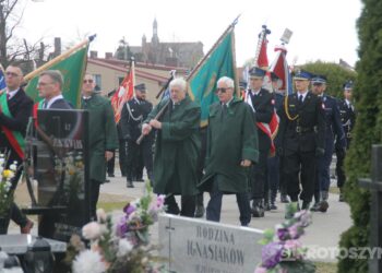 Ostatnie pożegnanie burmistrza Koźmina Wlkp. śp. Macieja Bratborskiego