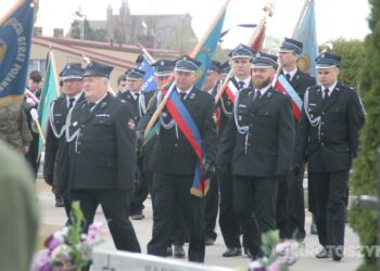 Ostatnie pożegnanie burmistrza Koźmina Wlkp. śp. Macieja Bratborskiego
